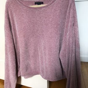 American Eagle light pink sweater